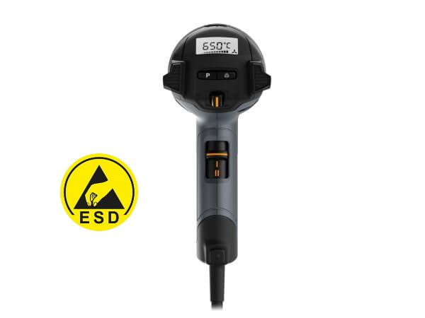Heißluftgebläse Steinel HG 2320 ESD 2300W Stufenlos regelbar | für den Einsatz in EPA (ESD protected areas) hinten | az-reptec